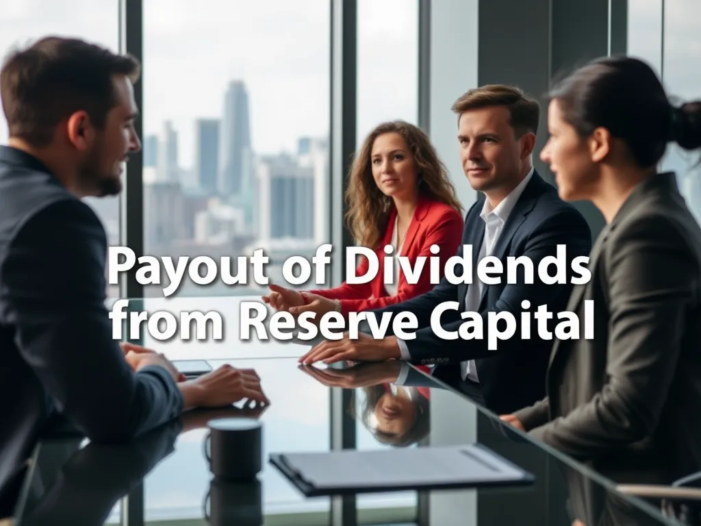 Wypłata dywidendy z kapitału zapasowego